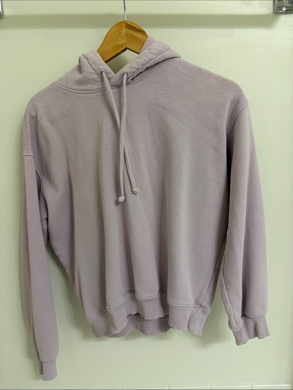 H&M Light Lavender Hooded Sweatshirt